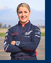 Flight Lieutenant Jen Littler - Deputy Officer Commanding Royal Air Force Falcons